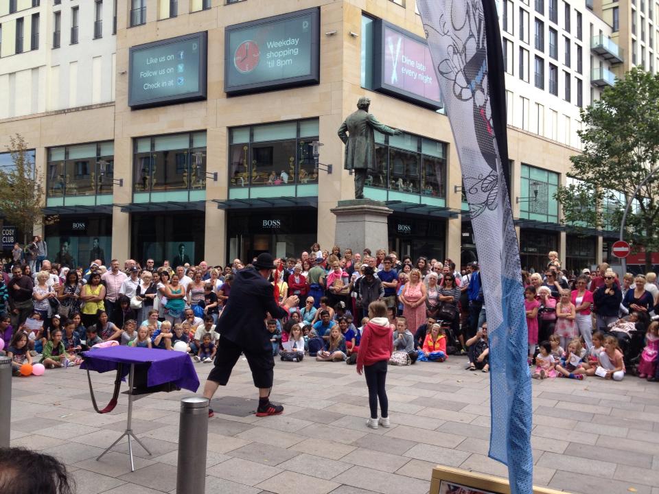 School of Busking at Cardiff Carnival School of Busking