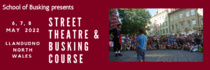 Street Theatre and Busking Course LIVE 2023 Deposit 
